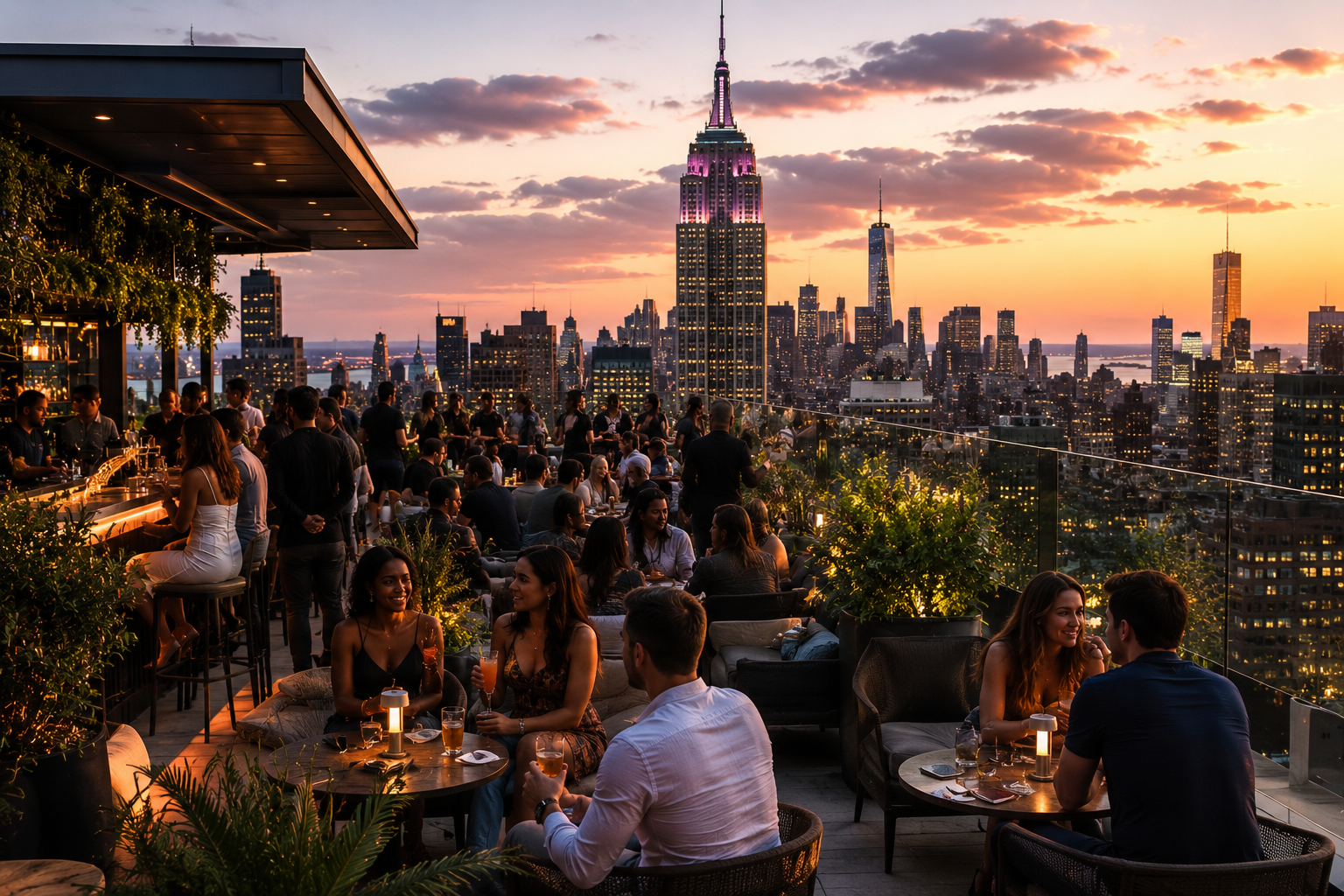 Los nuevos rooftops de Nueva York que están conquistando Manhattan en 2026