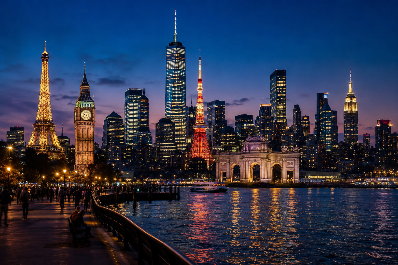 Ciudades del mundo hermanadas con Nueva York: un viaje global sin salir de Manhattan