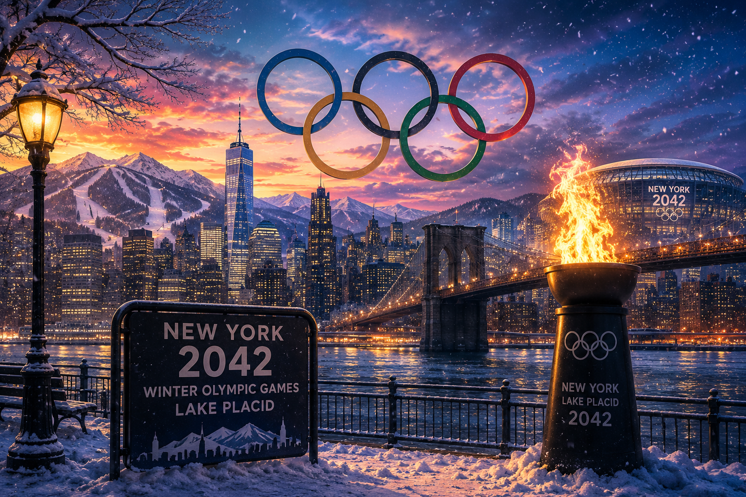 ¿Juegos Olímpicos de Invierno en Nueva York? La idea que hoy parece imposible