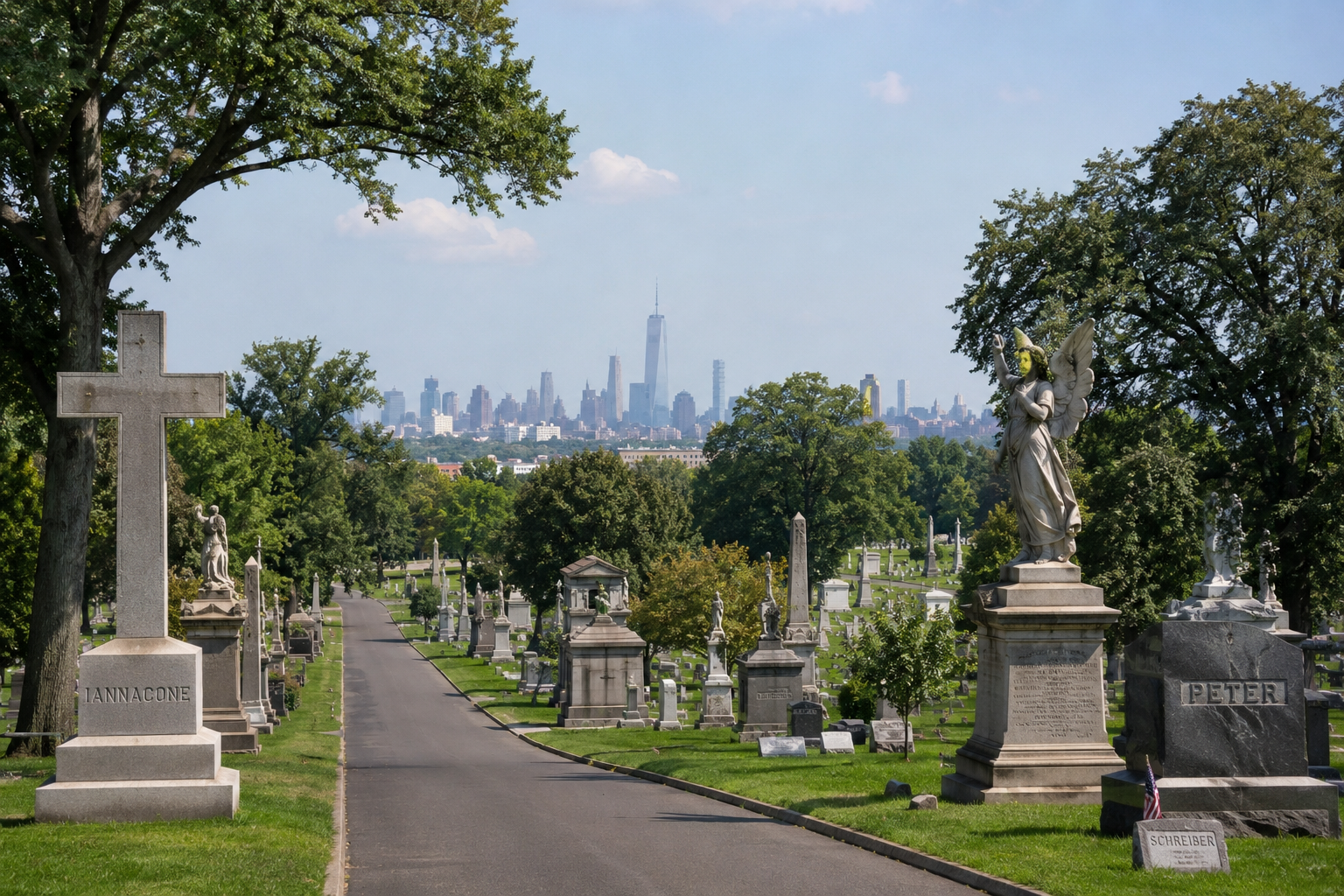 La ciudad silenciosa de Nueva York donde descansan millones de personas
