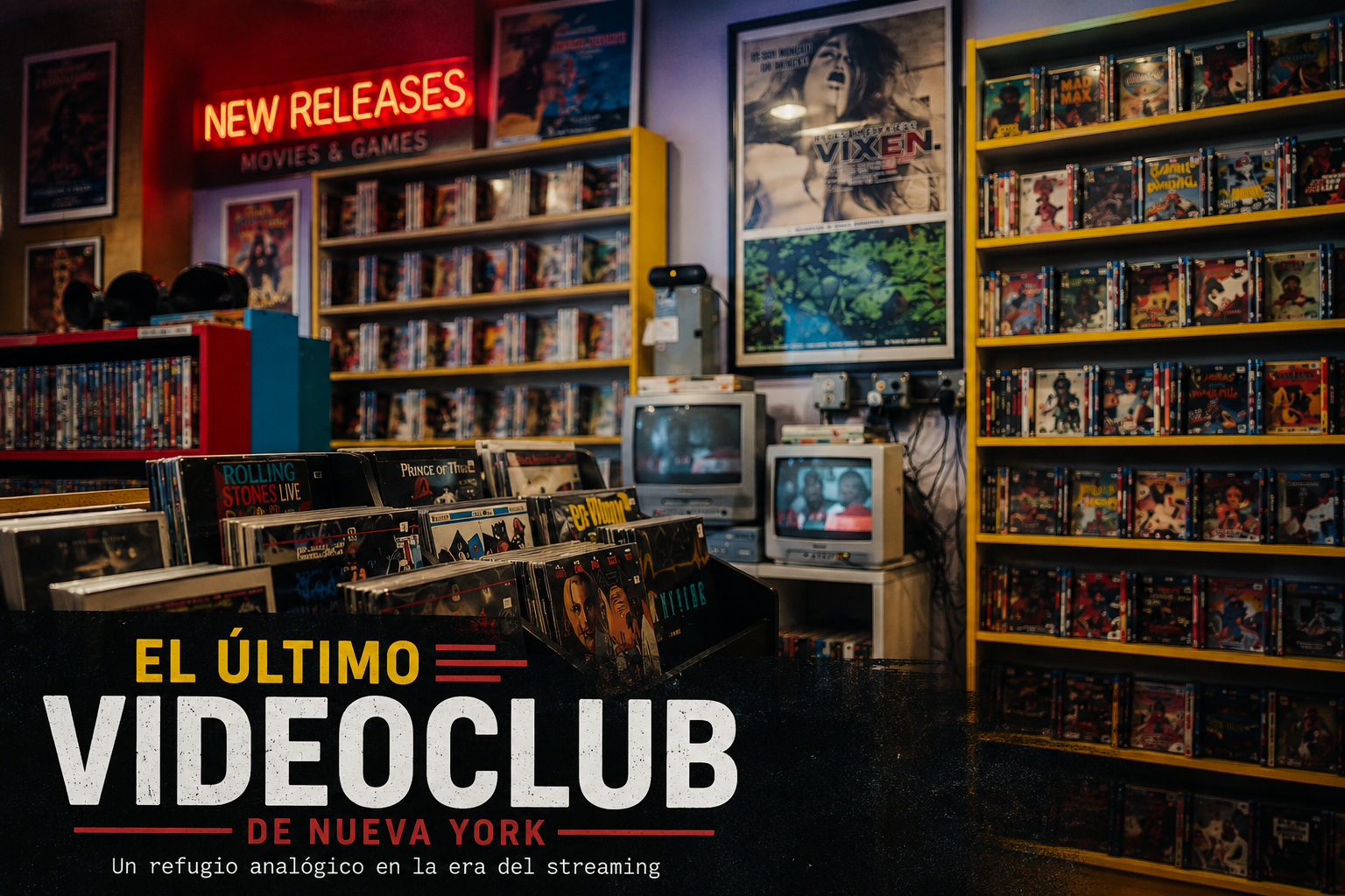 El último videoclub de Nueva York