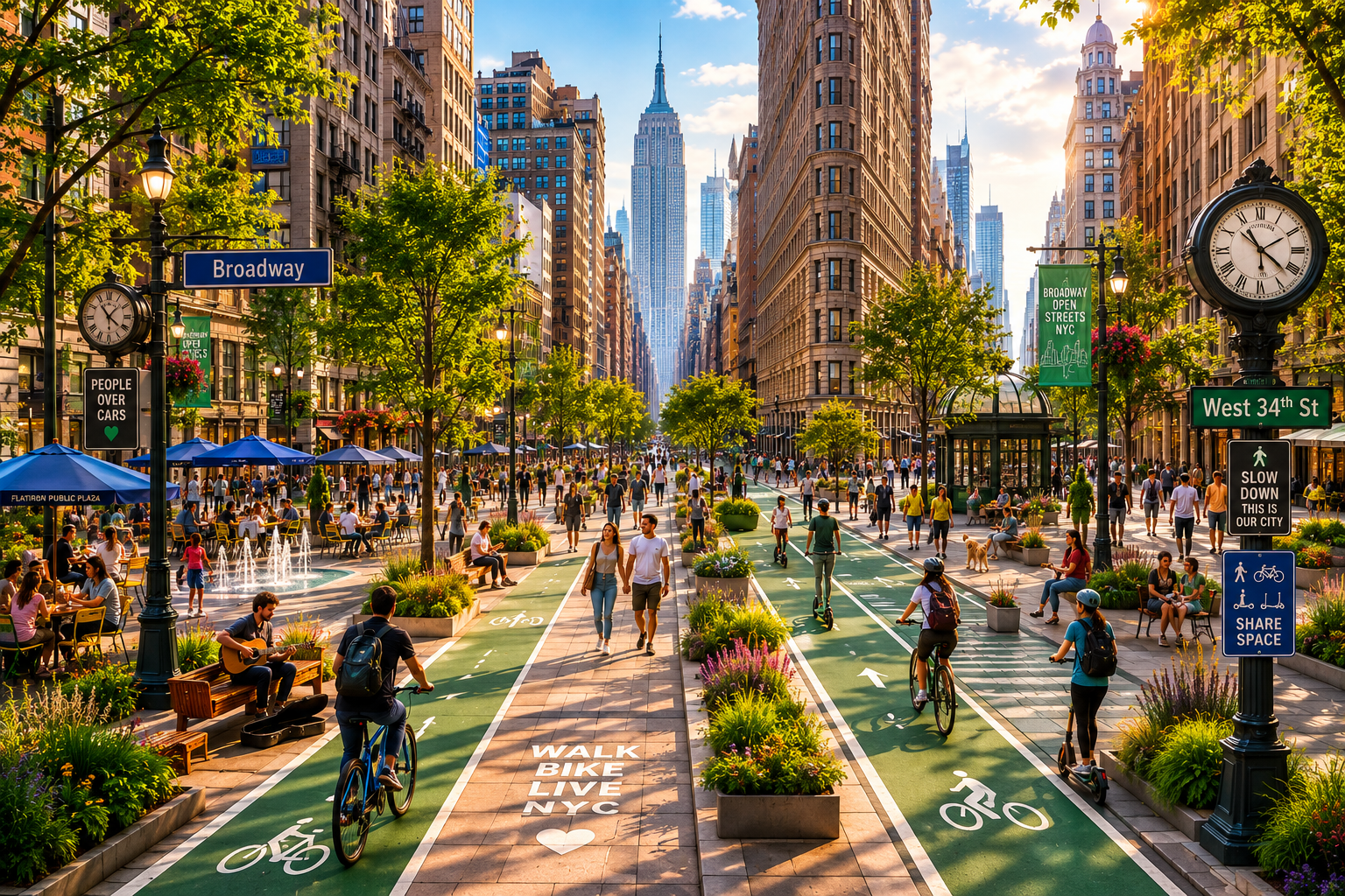 ¿Podría Manhattan funcionar sin coches?