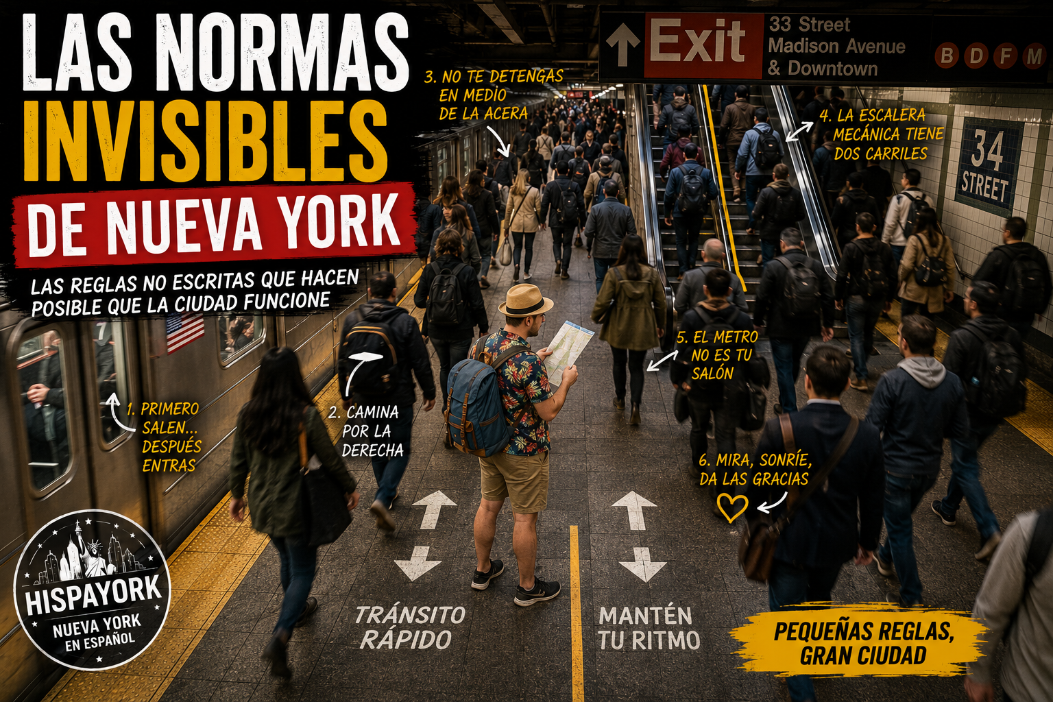 Las normas invisibles de Nueva York