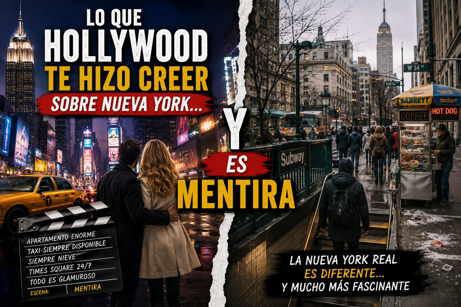Lo que Hollywood te hizo creer sobre Nueva York y es mentira