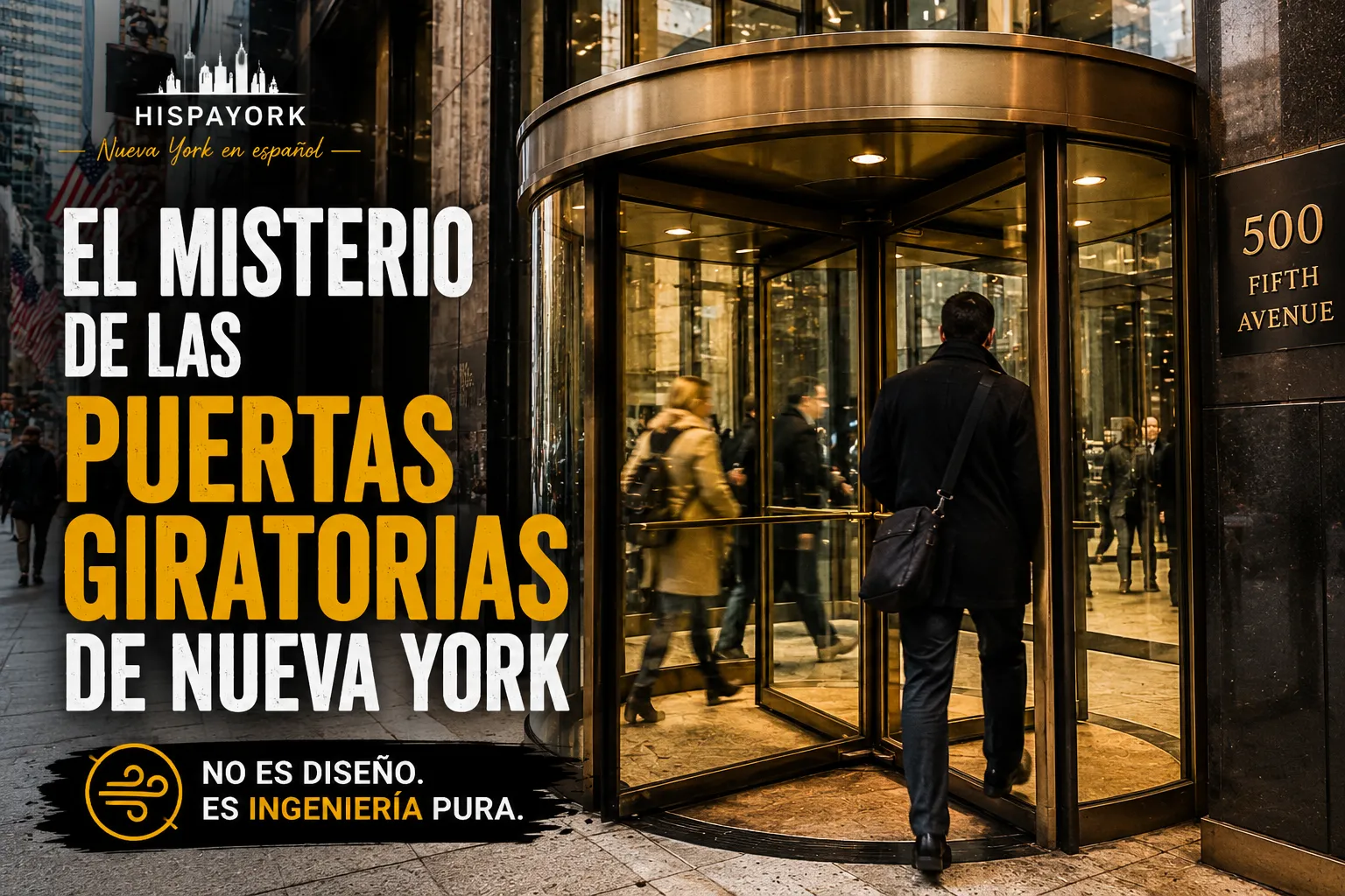 El misterio de las puertas giratorias de Nueva York